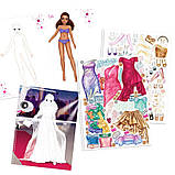 Набір для творчості ТОР Model Glamour Топ Модель Гламур Розмальовка Дизайн одягу 12577, фото 4