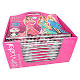 Набір для творчості ТОР Model Glamour Топ Модель Гламур Розмальовка Дизайн одягу 12577, фото 8