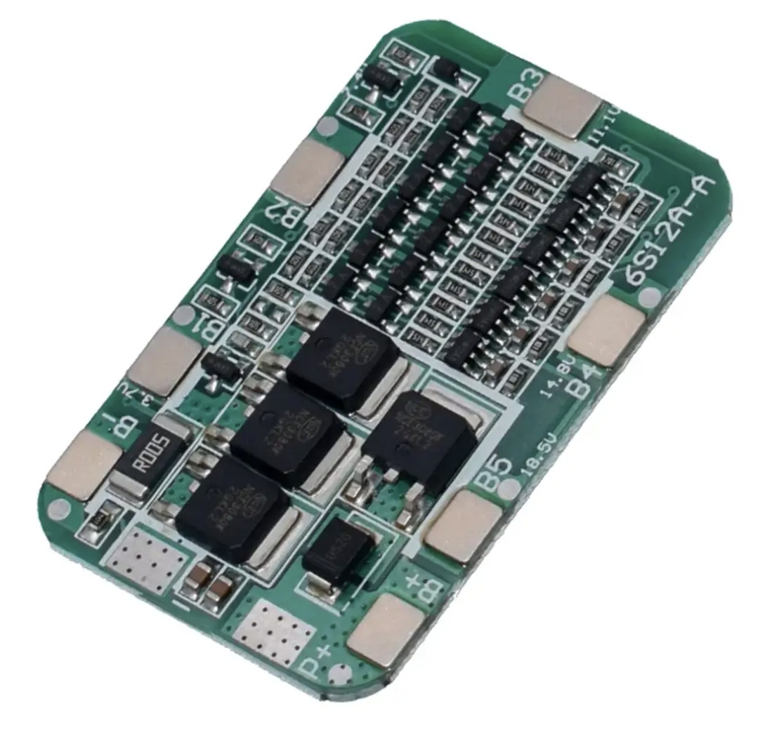 Контролер заряду/розряду Li-Ion, BMS 6S 25,5В,15А, HX-6S-12A, модуль захисту