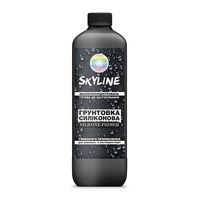 Ґрунтовка Силіконова висококонцентрована глибокопроникна SkyLine Silicone Primer 2 л Білий