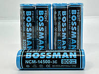 Акумулятор Li-ion 3.7V 800mAh NCM-14500 Bossman Profi