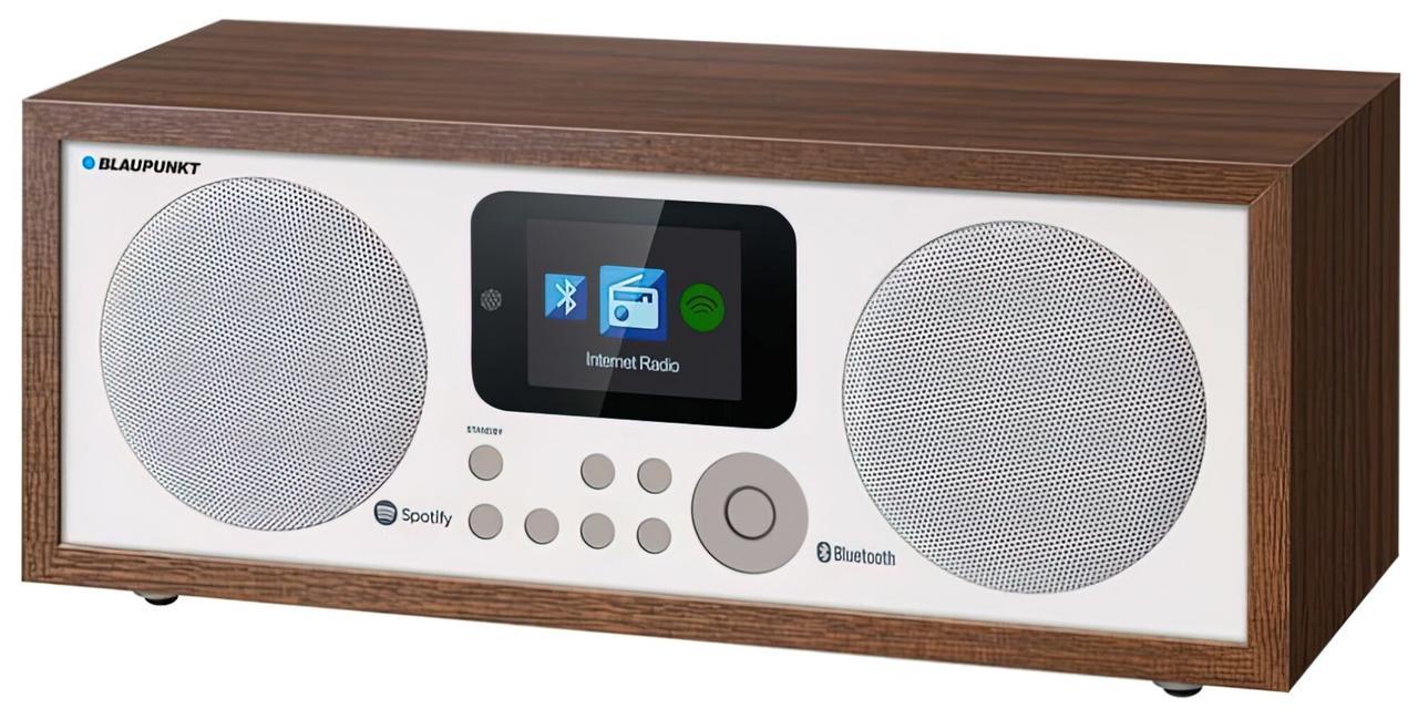 Інтернет-радіо Blaupunkt IR10BT Brown Wi-Fi/Bluetooth/DAB з TFT-дисплеєм і таймером + пульт ДК