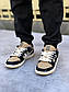 Чоловічі кросівки Nike SB Dunk Low Travis Scott (чорні з бежевим) молодіжні спортивні кроси PD7573, фото 5