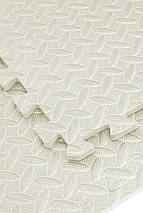Мат-пазл (ластівчин хвіст) Cornix Mat Puzzle EVA 120 x 120 x 1 см XR-0231 Cream Poland, фото 3
