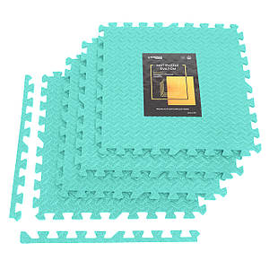 Мат-пазл (ластівчин хвіст) Cornix Mat Puzzle EVA 120 x 120 x 1 см XR-0234 Mint Poland