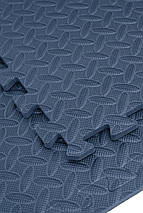 Мат-пазл (ластівчин хвіст) Cornix Mat Puzzle EVA 120 x 120 x 1 см XR-0239 Navy Blue Poland, фото 4