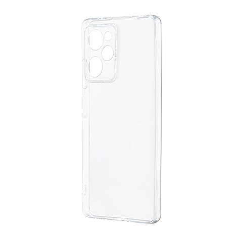 Чохол Silicone Case WS Protected Camera Xiaomi Redmi Note 12 Pro 5G Прозорий, фото 1