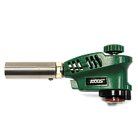 Пальник газовий, п'єзозапалювання на курці, регулятор, розсікач полум'я  ax-014