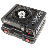 Плита газова туристична (під балон 450ml/220g + штуцер для шланга)  ax-863