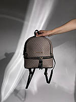 Женский подарочный городской рюкзак Michael Kors Backpack Mini Gre (серый) KIS12133 стильный Мишель Корс