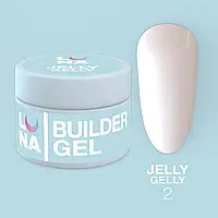 Гель-желе для наращивания ногтей Luna Jelly Gelly 02, 15 мл