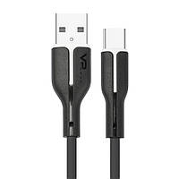 Кабель USB Veron CS06 Type C (1m) Black