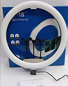 Кільцева світлодіодна LED-лампа RL-14 з пультом 36см 55Вт Світлодіодне кільце для селфі
