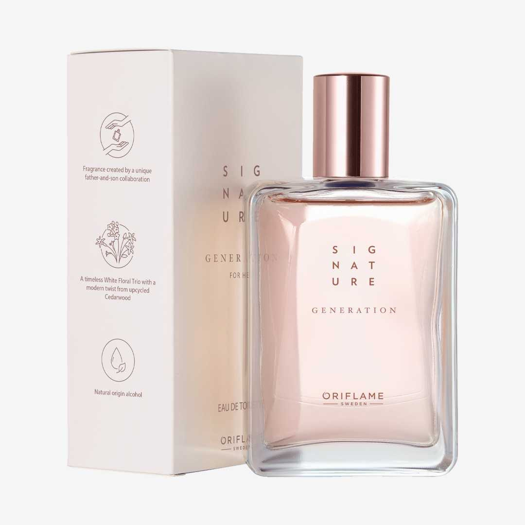 Жіноча туалетна вода Signature Generation [Сингня Дженерейшн Oriflame, 50 мл
