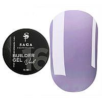 Saga builder gel veil гель для наращивания №16