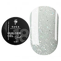 Saga builder gel veil гель для наращивания №18