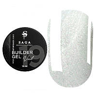 Saga builder gel veil гель для наращивания №19