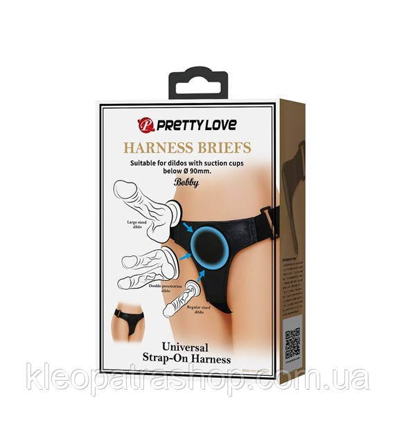 Пояс для страпона PRETTY LOVE HARNESS BRIEFS BOBBY