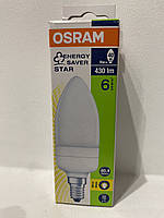 Лампа OSRAM DVALUE CLB 9W/827 220V E14 компактная люмінесцентна