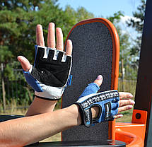 Рукавички для фітнесу Power System PS-2200 Workout Blue L, фото 5