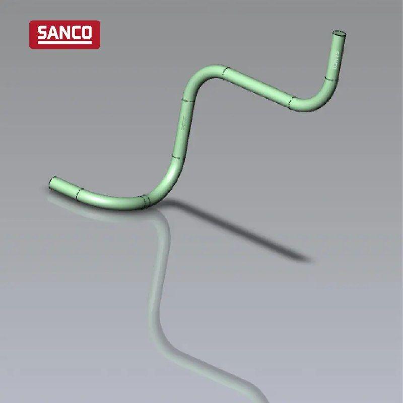 Полуавтоматический дорновый трубогиб Sanco SB-50NCB - фото 3 - id-p1975580106
