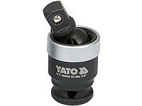 Подовжувач карданний ударний YATO: квадрат 1/4", L= 34,5 мм [20/200]