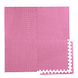 Мат-пазл (ластівчин хвіст) Cornix Mat Puzzle EVA 120 x 120 x 1 cм XR-0230 Pink, фото 8