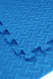 Мат-пазл (ластівчин хвіст) Cornix Mat Puzzle EVA 120 x 120 x 1 cм XR-0237 Blue, фото 3