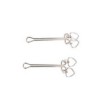 Затискачі на соски CHISA Fetish Fantasy Heart Nipple Clamps, фото 5