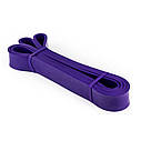 Еспандер-петля (гумка для фітнесу та кросфіту) U-POWEX Pull up band (16-39kg) Purple, фото 8