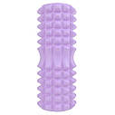 Масажний ролик (ролер) U-POWEX EVA foam roller (33x14см.) Type 2 Purple, фото 3