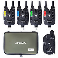 Набір електронних сигналізаторів Feima FA28-4 4+1 з пейджером у чохлі