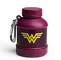 Контейнер Smartshake Whey2Go Funnel Pillbox 110ml DC Wonderwoman, фото 3