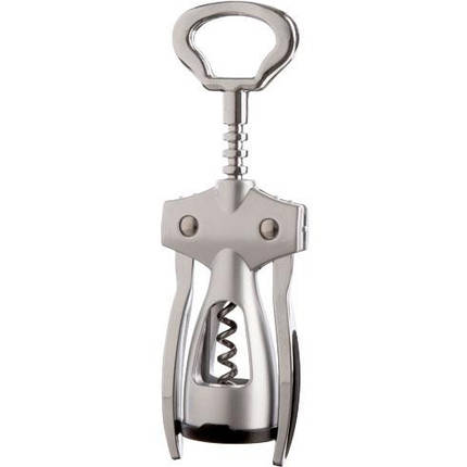 Штопор-метелик Vacu Vin Winged Corkscrew Silver, фото 1