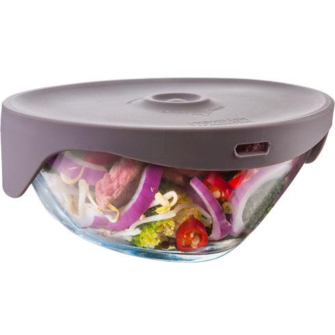 Скляна пароварка з силіконовою кришкою Tomorrow's Kitchen Single Serve Steamer