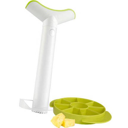 Слайсер для нарізки ананаса Tomorrow's Kitchen Pineapple Slicer & Wedger J-Hook, фото 1
