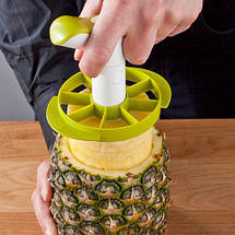 Слайсер для нарізки ананаса Tomorrow's Kitchen Pineapple Slicer & Wedger J-Hook, фото 3