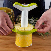 Слайсер для нарізки ананаса Tomorrow's Kitchen Pineapple Slicer & Wedger J-Hook, фото 5
