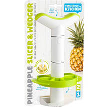 Слайсер для нарізки ананаса Tomorrow's Kitchen Pineapple Slicer & Wedger J-Hook, фото 6