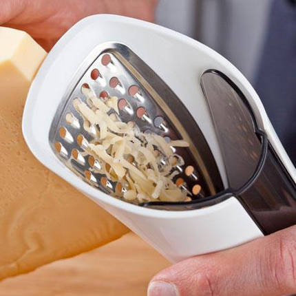 Терка для сиру з контейнером Tomorrow's Kitchen Cheese Grater, фото 3