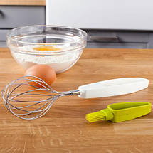Вінчик з кондитерським пензликом Tomorrow's Kitchen Whisk +Brush, фото 4