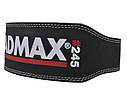 Пояс для важкої атлетики MadMax MFB-245 Full leather шкіряний Black XL, фото 4