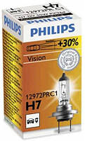 Автолампи галоген Philips H7 12V 55W +30 % світловий потік