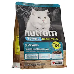 Nutram Холістик для котів всіх життєвих стадій, з лососем та фореллю, без зерновий