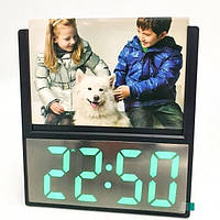 Часы настольные цифровые электронные led DS-6608 / Настольные электронные часы OL-280 с подсветкой