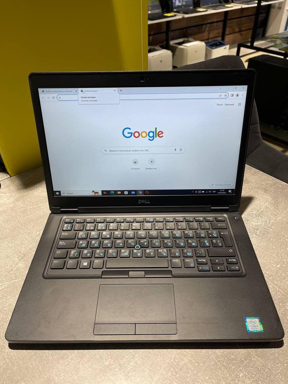 Б/в Ультрабук Dell Latitude E5490 14" 1920x1080| Core i5-7200U| 16 GB RAM| 240 GB SSD| UHD 620