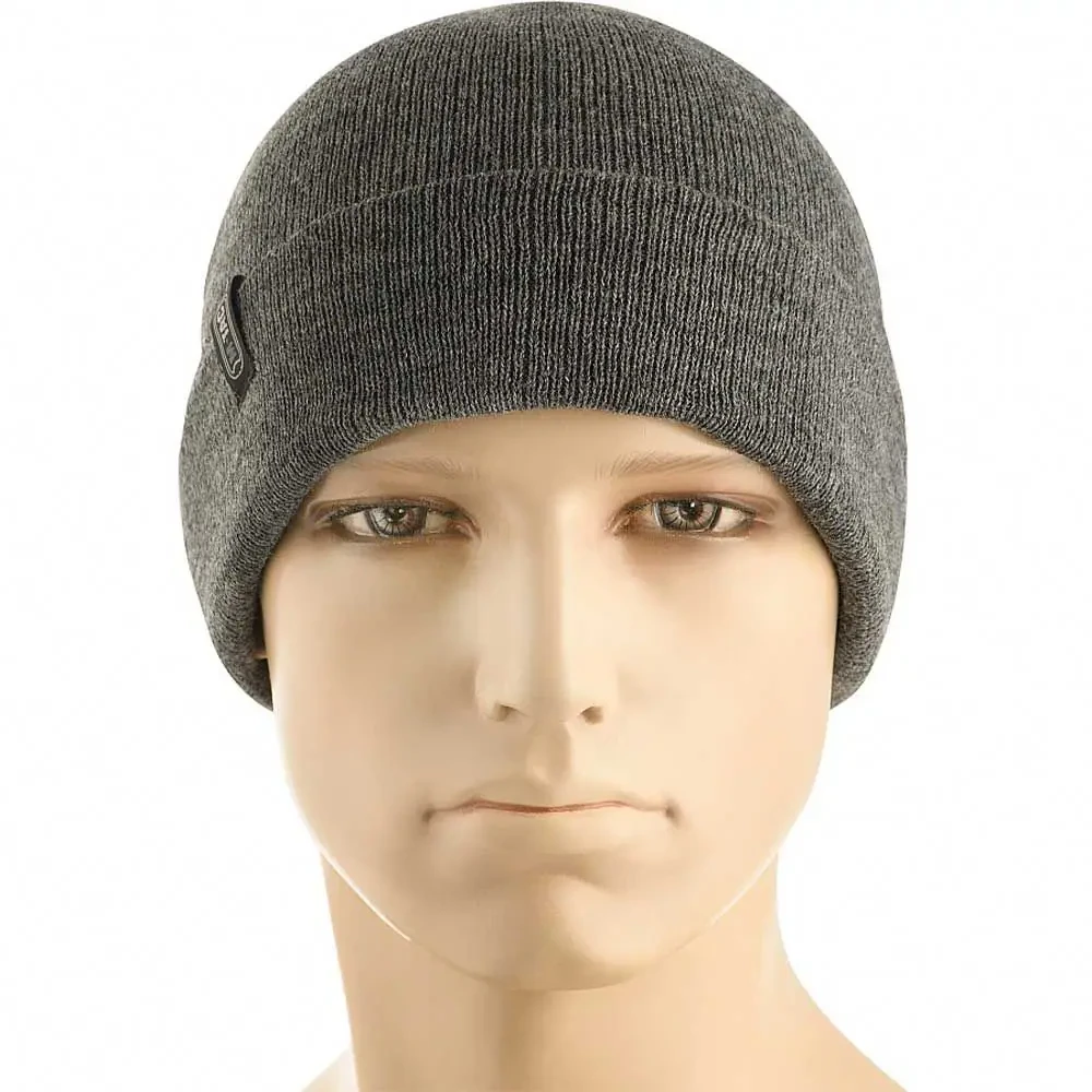 Шапка M-Tac Fine Knit Watch Cap - Grey - фото 4 - id-p1940006218