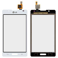 Сенсор (тачскрин) для LG P710 Optimus L7 II, P713 Optimus L7 II, P714 Optimus L7X белый