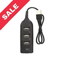 USB Hub "H003" на 4 порти Black