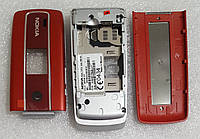 Корпус для Nokia 3555 silver-red